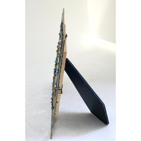 PICTURE FRAME-Vintage Matson Peti Cadeau Collection-Metal-Double (unmarked) - Picture 7 of 15